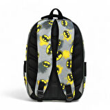 İlkokul Çantası 2'li Takım >Termoslu Beslenme Çantası 42*30 Cm Erkek İlköğretim Çantası 