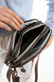 Klinkır Kumaş Mini Çapraz Askılı Kadın Çanta Yağmur Geçirmez El Askılı Çanta 20*10 Cm Mega Bag