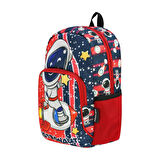 Anaokulu Sırt Çantası Astronot Kreş Erkek Çocuk Çantası Nasa 32*25 Cm 