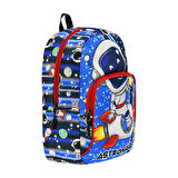 Anaokulu Sırt Çantası Astronot Kreş Erkek Çocuk Çantası Nasa 32*25 Cm 