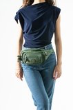 Unisex Bel Çantası Free Bag Klinkır Kumaş Hafif Yağmur Geçirmez Kumaş Çok Cepli 571 Collection