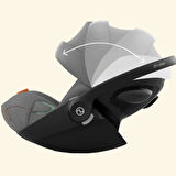 Cybex Cloud G i-Size Baby Car Seat - Lava Grey (tam yatışlı ana kucağı)