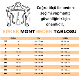 PROSEV 7152 UZUN SİYAH MOTOSİKLET MONT