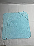 PAMUKBEBEK 100X100 WELSOFT AYI FİGÜRLÜ KUNDAK/PLAJ HAVLUSU