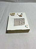PAMUKBEBEK %100 COTTON 90X100 BASKILI 3LÜ MUSLİN BATTANİYE