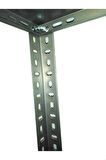 Raffar 8 Katlı Galvaniz Çelik Raf. Depo, Kiler, Dosya Rafı 0.70 Mm