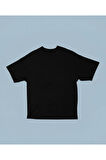 Unisex Oversize Baskısız Basic Tişört