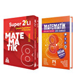 Örnek Akademi 8. Sınıf Süper İkili Matematik Seti ve Mozaik Matematik Soru Bankası Seti 2 Kitap