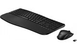 HP 680 Comfort Çift Modlu Unifying Bluetooth Kablosuz Klavye Mouse Seti Siyah 8T6L6AA
