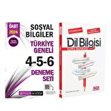 Pegem 2024 KPSS ÖABT Sosyal Bilgiler Öğr Türkiye Geneli 4-5-6 Deneme ve AKM Dil Bilgisi Soru Seti
