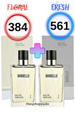 384 Kadın Parfüm Floral 50 ml Edp 561 Erkek Parfüm Fresh 50 ml Edp