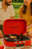 Mikado Nostalgia MN-101 Pikap Kırmızı Usb+RCA+Bluetooth Destekli Müzik Kutusu
