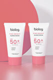 Biolog Pink Bright Yüksek Korumalı Pembe Güneş Kremi 50 ml.