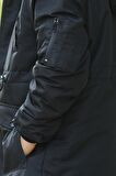Oxford Çıkarılabilir Kapüşonlu İçi Polarlı Erkek Çocuk Mont