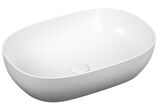 VitrA Outline 5995B403-0016 Oval Lavabo, VitrA Clean, 60 cm, Beyaz