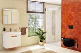 VitrA Sento 7748B070-0559 Rim-ex Asma Klozet, 54 cm, Siyah