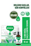 Siveno %100 Doğal Kaş ve Kirpik Serumu Bitkisel Yoğunlaştırıcı Canlandırıcı Yoğun Bakım Yağı Vegan 10 ml