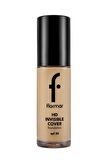 Flormar Doğal Bitişli Fondöten- Invisible Cover Hd Fdt. - 080 Soft Beige - 8682536059091