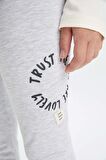 DeFacto Kız Çocuk Standart Boy Baskılı Tayt C5366A824SMGR421