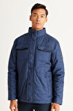Lacivert Erkek Mont 4A0824100023
