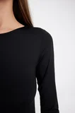 Slim Fit Basic Uzun Kollu Tişört
