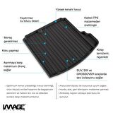 Image Mercedes C Serisi W205 Sedan (2014 - 2020) Bagaj Havuzu (Plastik Setli)