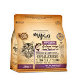 Mycat Az Tahıllı Somon Balıklı Diyet & Kısır Kedi Maması 2kg