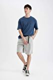 DeFacto Oversize Fit Düz Paça Şort B8797AX24SMGR367