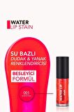 Flormar Kalıcı Mat Dudak Tint'i (Kırmızı) - Water Lip Stain - 002 Love Craft - 8682536042178