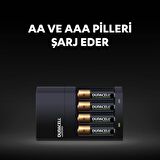Duracell CEF 14 Şarj Aleti + 2' şer adet AA ve AAA Pil