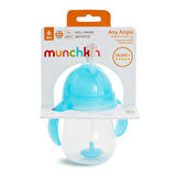 Munchkin Tıklama Kilitli  Uçlu Alıştırma Bardağı,  6ay+207ml Mavi