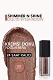 Flormar Metalik Likit Göz Farı (Lila) - Shimmer & Shine Liquid Shadow - 002 Soft Lilac - 8682536003100