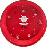 Karaca New Year Yılbaşı Golden Line Servis Tabağı 27 cm
