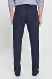 Comfort Fit Rahat Kesim Yan Cepli Desenli Beli Lastikli Pantolon