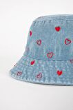 DeFacto Kız Çocuk Jean Bucket Şapka C0589A824SMBE106