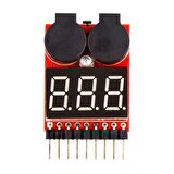 Lipo Seviye Ölçer ve Alarm Modülü 1-8S