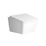 VitrA Equal 7245B403-0090 Rim-ex Asma Klozet, 54 cm, Beyaz