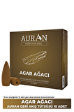 Agar Ağacı Kokulu Geri Akış Tütsüsü Konik Tütsü Agar Wood Backflow Incense Cones 10 Adet