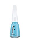 Flormar Nail Enamel Yüksek Pigmentli & Parlak Bitişli Oje Fne-423 Baby Blue