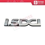 Renault Dacia Sandero Logan MK1 848900044R İçin Krom 1 5DCI Arka Bagaj Logo Amblem Monogram Yazısı 