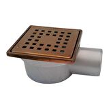 Sukar 1041-1283222-51 Çelik Çerçeve Kare Izgara Sulu Susuz Yandan 10*10 Q32 Bronz