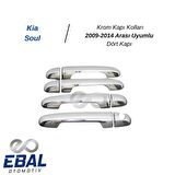 Kia Soul Krom Kapı Kolu 4 Kapı 2009-2014 Arası Uyumlu P. Çelik