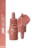 Yüksek Pigmentli, Kadife Görünümlü, Gün Boyu Kalıcı Tint Peripera Ink Velvet (30 Classic Nude)