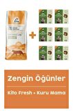 Yetişkin Kedi Maması 2 KG + Tavuk Etli Kito Fresh X 6