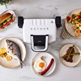 Karaca Future Pearl White Tost Makinesi 1800W 4 Dilim