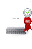 Home Ağırlıklı Battaniye/yorgan Tek Kişilik 155x215 Gri %100 Pamuk 8 Kg 4 Mevsim Kullanılır