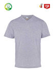 Myform 08129 T-Shırt Comfort V Yaka Supreme Gri