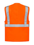 Mühendis İkaz Yeleği Turuncu