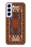 Samsung Galaxy S22 Uyumlu Anadolu Motif Halısı Baskılı Silikon Kılıf