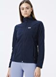 Helly Hansen Hh Pretty   Fermuarlı Normal Kalıp  Lacivert Kadın Mont